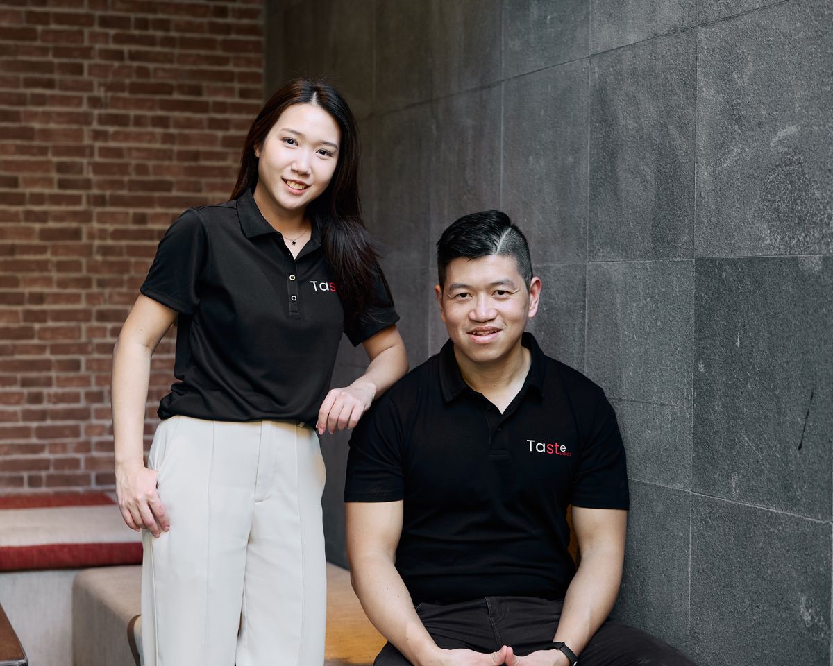 Ricky Chau and Charmaine Ooi, the founders of Taste Studios.